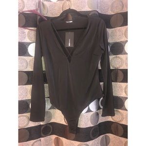 Fashion Nova Tops - Black long sleeve bodysuit Fashion Nova Tops - Black long sleeve bodysuit